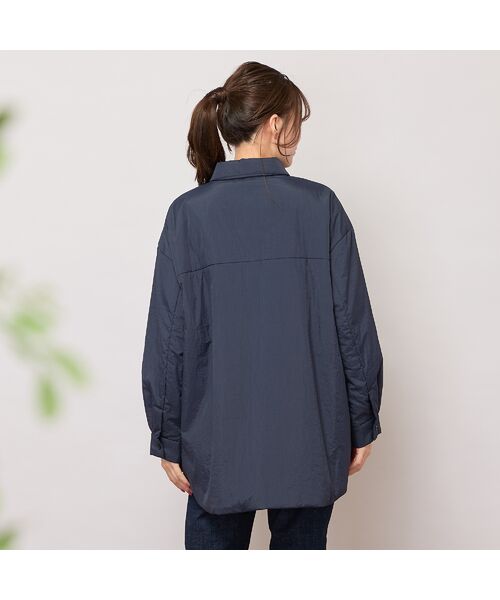 PISANO / ピサーノ その他トップス | 極薄中綿入りオーバーシャツ | 詳細2