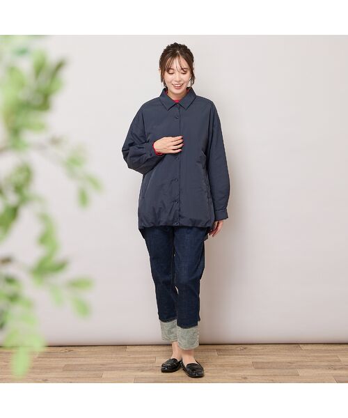 PISANO / ピサーノ その他トップス | 極薄中綿入りオーバーシャツ | 詳細3