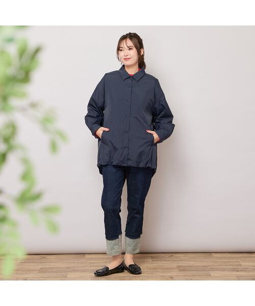 PISANO / ピサーノ その他トップス | 極薄中綿入りオーバーシャツ | 詳細5