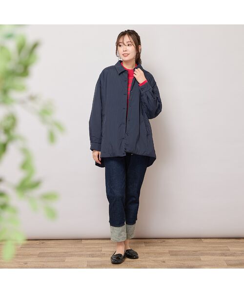 PISANO / ピサーノ その他トップス | 極薄中綿入りオーバーシャツ | 詳細6