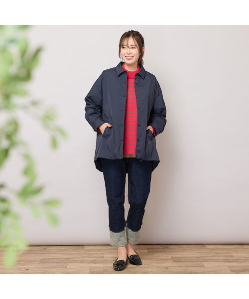 PISANO / ピサーノ その他トップス | 極薄中綿入りオーバーシャツ | 詳細7