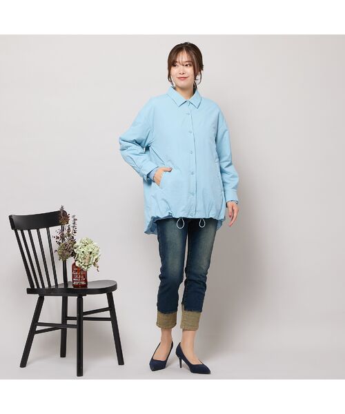 PISANO / ピサーノ その他トップス | 極薄中綿入りオーバーシャツ | 詳細10