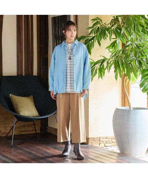 PISANO / ピサーノ その他トップス | 極薄中綿入りオーバーシャツ | 詳細15