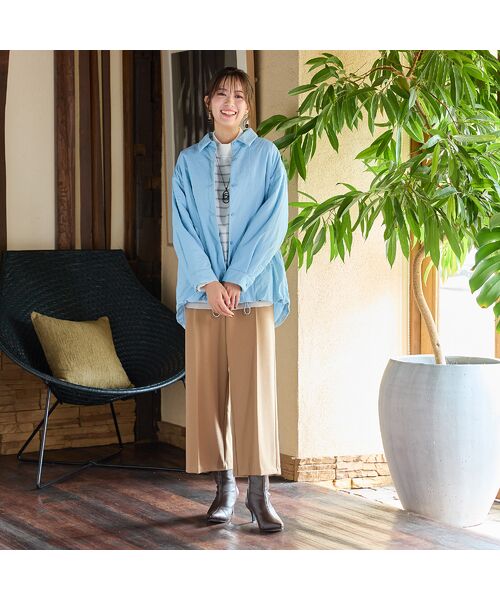 PISANO / ピサーノ その他トップス | 極薄中綿入りオーバーシャツ | 詳細17