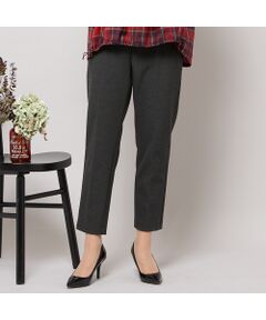 PISANO / ピサーノ ショート・ハーフ・半端丈パンツ | 【手洗いOK】真空プリーツ・アンクル丈パンツ（無地）