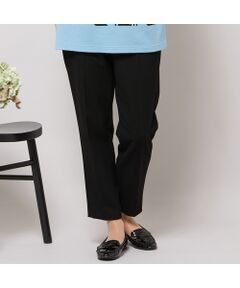 PISANO / ピサーノ ショート・ハーフ・半端丈パンツ | 【手洗いOK】真空プリーツ・アンクル丈パンツ（無地）