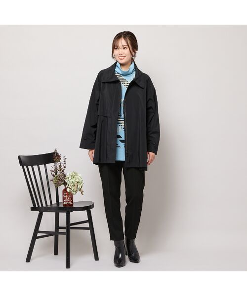 PISANO / ピサーノ ショート・ハーフ・半端丈パンツ | 【手洗いOK】真空プリーツ・アンクル丈パンツ(無地) | 詳細8