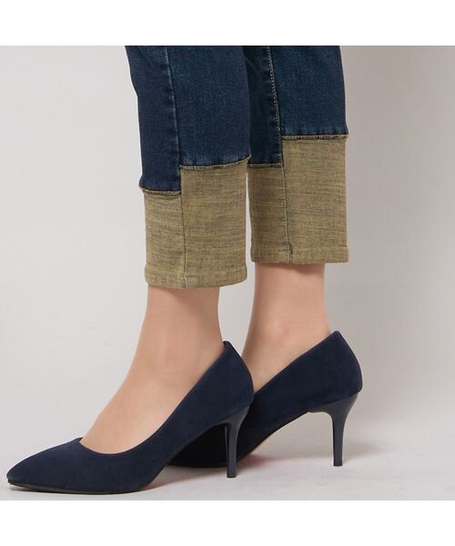 PISANO / ピサーノ デニムパンツ | 【手洗いOK・INDIMARKコラボ】デニムストレート・裾切り替えパンツ | 詳細16