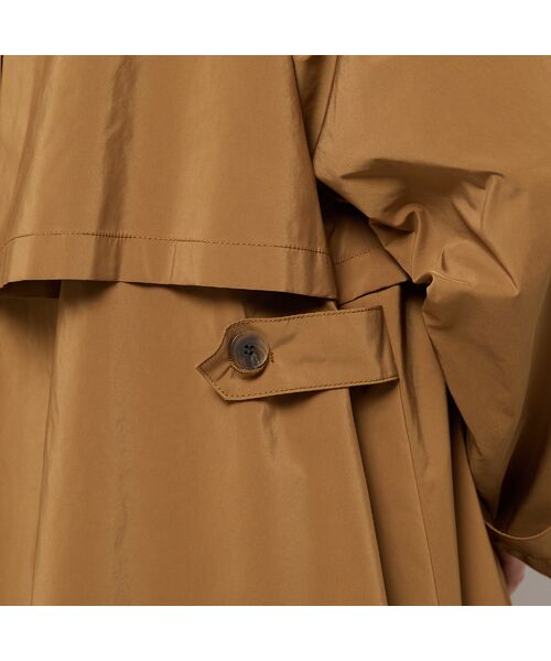 PISANO / ピサーノ トレンチコート | 【撥水】Aラインシルエット・ラグランスリーブトレンチブルゾン | 詳細13