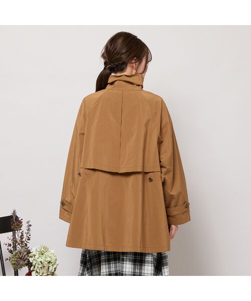 PISANO / ピサーノ トレンチコート | 【撥水】Aラインシルエット・ラグランスリーブトレンチブルゾン | 詳細2