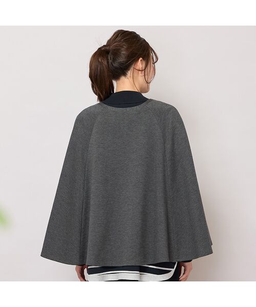 PISANO / ピサーノ ポンチョ | ラウンドネック・ポンチョジャケット | 詳細2