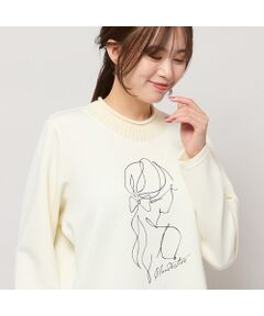 PISANO / ピサーノ カットソー | 【手洗いOK】フロントラバープリントトップ