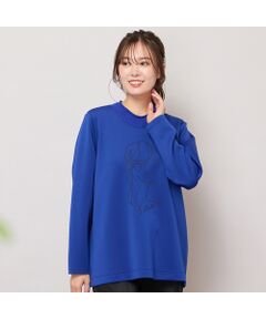 PISANO / ピサーノ カットソー | 【手洗いOK】フロントラバープリントトップ