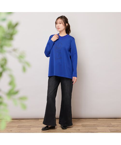 PISANO / ピサーノ カットソー | 【手洗いOK】フロントラバープリントトップ | 詳細15