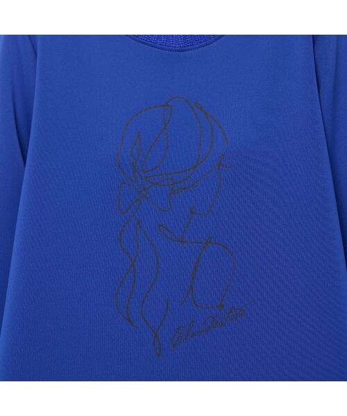 PISANO / ピサーノ カットソー | 【手洗いOK】フロントラバープリントトップ | 詳細17