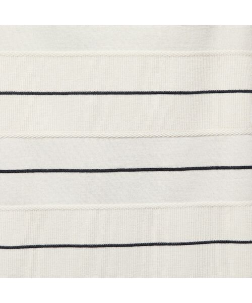 PISANO / ピサーノ ニット・セーター | バイカラーボーダーニットトップ | 詳細5