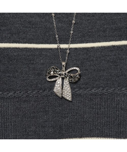 PISANO / ピサーノ ネックレス・ペンダント・チョーカー | リボンモチーフ・シルバー調ネックレス | 詳細6
