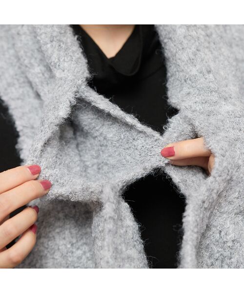 PISANO / ピサーノ マフラー・ショール・スヌード・ストール | 【手洗いOK】キャンディ形ループマフラー | 詳細7