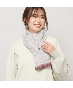 PISANO / ピサーノ マフラー・ショール・スヌード・ストール | 【手洗いOK】ミックスヤーン・コンパクトループマフラー