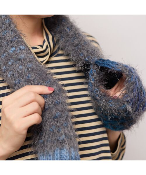 PISANO / ピサーノ マフラー・ショール・スヌード・ストール | ざっくり編みミニマフラー | 詳細7