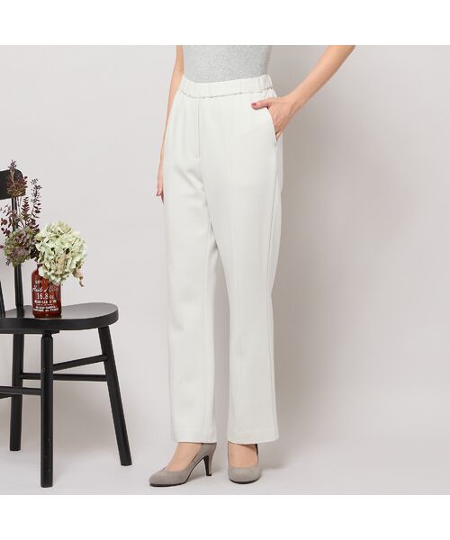 PISANO / ピサーノ その他パンツ | 【手洗いOK・発熱】フルレングスストレートシルエットパンツ | 詳細1