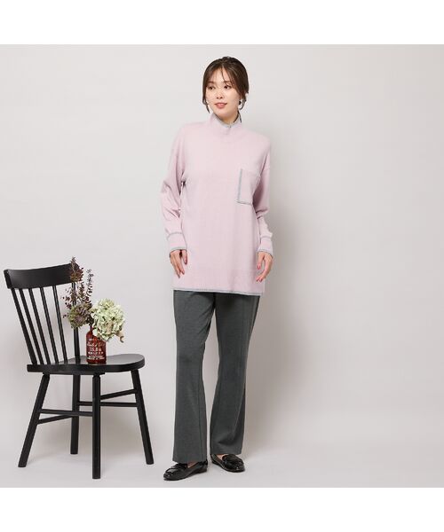 PISANO / ピサーノ その他パンツ | 【手洗いOK・発熱】フルレングスストレートシルエットパンツ | 詳細8