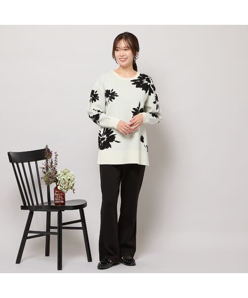 PISANO / ピサーノ その他パンツ | 【手洗いOK・発熱】フルレングスストレートシルエットパンツ | 詳細14