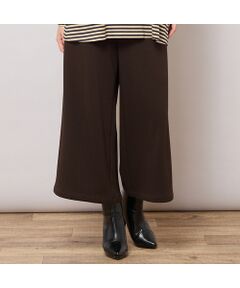 PISANO / ピサーノ ショート・ハーフ・半端丈パンツ | 【手洗いOK・セットアップ対応】裏起毛ワイドパンツ