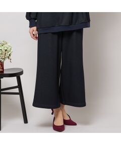 PISANO / ピサーノ ショート・ハーフ・半端丈パンツ | 【手洗いOK・セットアップ対応】裏起毛ワイドパンツ