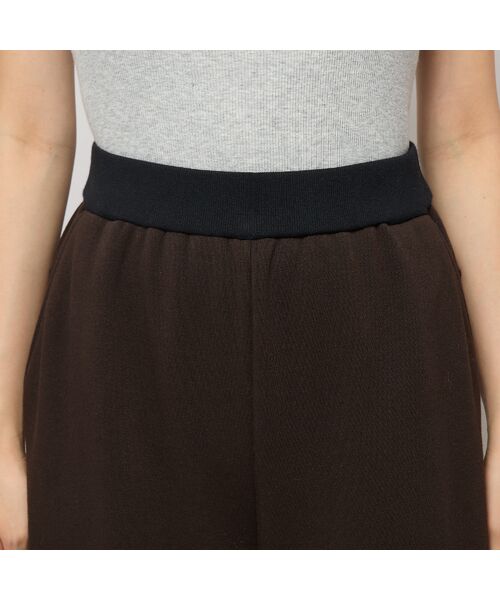 PISANO / ピサーノ ショート・ハーフ・半端丈パンツ | 【手洗いOK・セットアップ対応】裏起毛ワイドパンツ | 詳細9