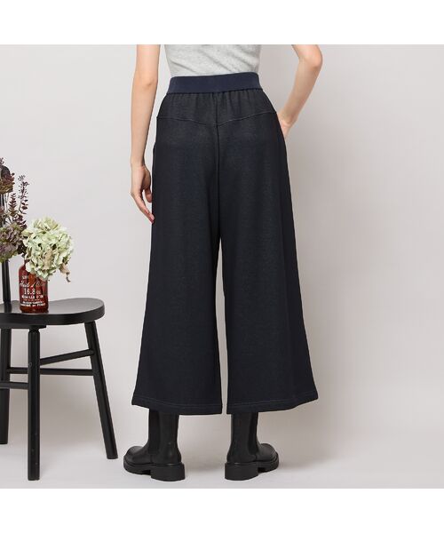 PISANO / ピサーノ ショート・ハーフ・半端丈パンツ | 【手洗いOK・セットアップ対応】裏起毛ワイドパンツ | 詳細11