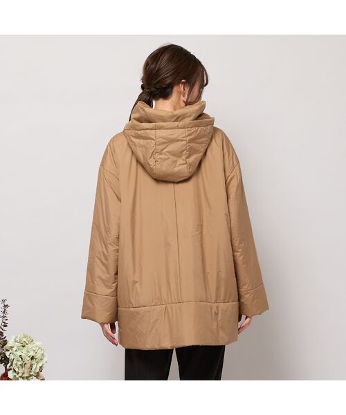 PISANO / ピサーノ その他アウター | キャメル入り中綿ボリューム襟コート | 詳細3