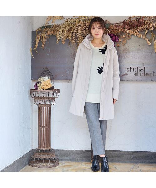 PISANO / ピサーノ ダウンジャケット・ベスト | ヴィクトリアダウン・デザインフードコート | 詳細3