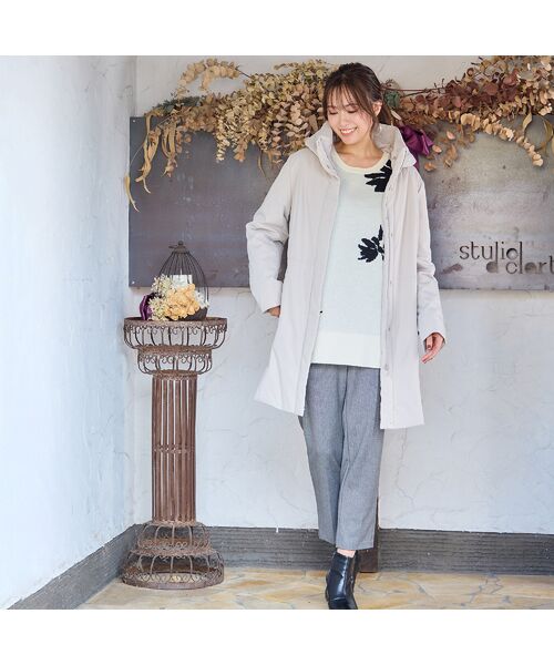 PISANO / ピサーノ ダウンジャケット・ベスト | ヴィクトリアダウン・デザインフードコート | 詳細4