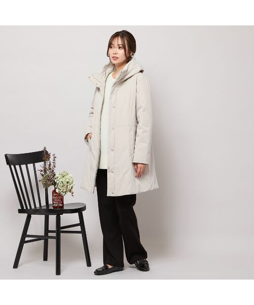 PISANO / ピサーノ ダウンジャケット・ベスト | ヴィクトリアダウン・デザインフードコート | 詳細5