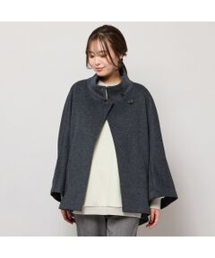 PISANO / ピサーノ ピーコート | スタンドカラー・ドルマンスリーブジャコット