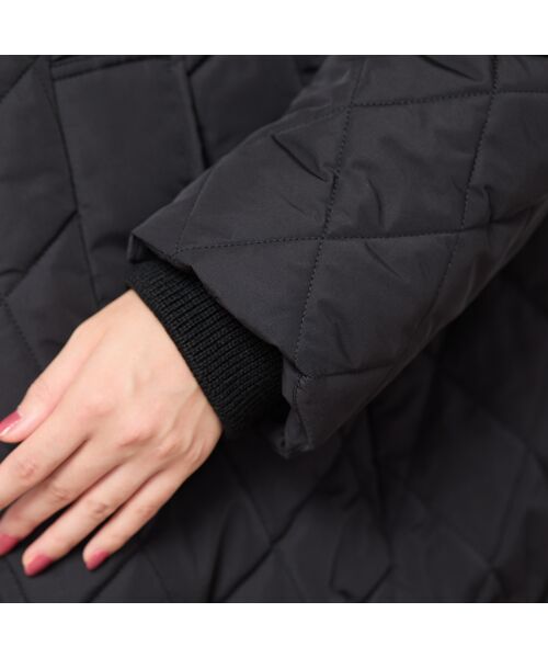 PISANO / ピサーノ その他アウター | ダイヤ柄キルト加工中綿ジャケット | 詳細17