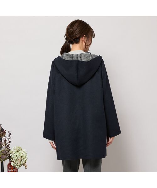 PISANO / ピサーノ その他アウター | リバーチェックフーディーコート | 詳細2