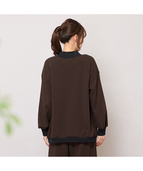 PISANO / ピサーノ カットソー | 【手洗いOK・セットアップ対応】裏起毛ハイネックトップ | 詳細6