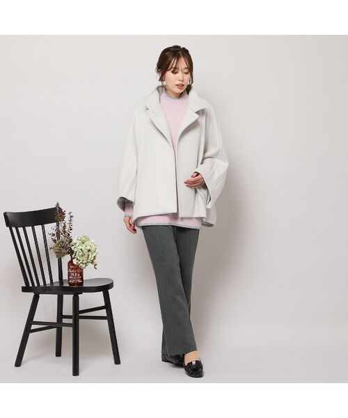 PISANO / ピサーノ ニット・セーター | パッチポケット付きハイネックニット | 詳細12