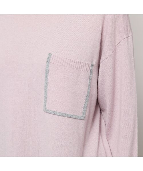 PISANO / ピサーノ ニット・セーター | パッチポケット付きハイネックニット | 詳細13