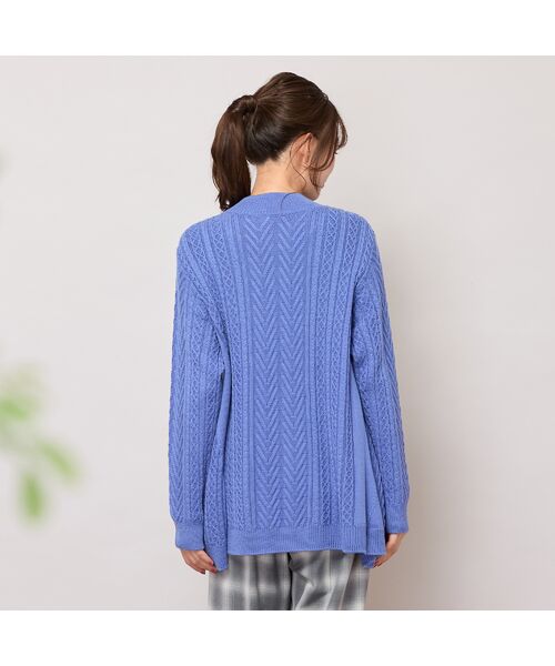 PISANO / ピサーノ ニット・セーター | 【手洗いOK】ハイネック・フレアーシルエットニット | 詳細12