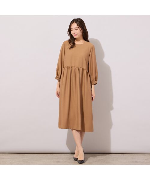 PISANO / ピサーノ ドレス | 【ハレの日・セットアップ対応】ハイウエスト・ギャザードレス | 詳細4