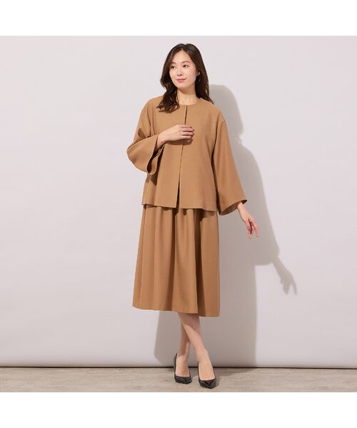 PISANO / ピサーノ ドレス | 【ハレの日・セットアップ対応】ハイウエスト・ギャザードレス | 詳細5