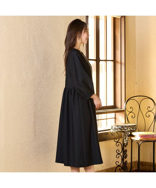 PISANO / ピサーノ ドレス | 【ハレの日・セットアップ対応】ハイウエスト・ギャザードレス | 詳細8