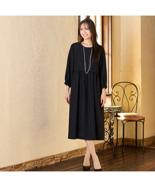 PISANO / ピサーノ ドレス | 【ハレの日・セットアップ対応】ハイウエスト・ギャザードレス | 詳細10