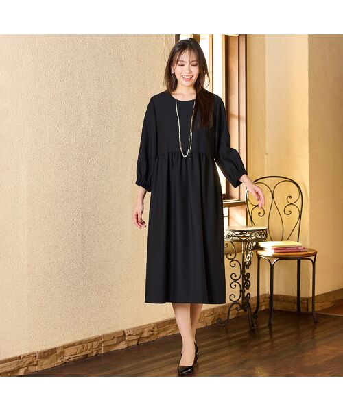 PISANO / ピサーノ ドレス | 【ハレの日・セットアップ対応】ハイウエスト・ギャザードレス | 詳細11