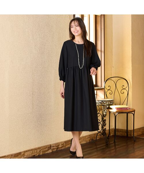 PISANO / ピサーノ ドレス | 【ハレの日・セットアップ対応】ハイウエスト・ギャザードレス | 詳細12