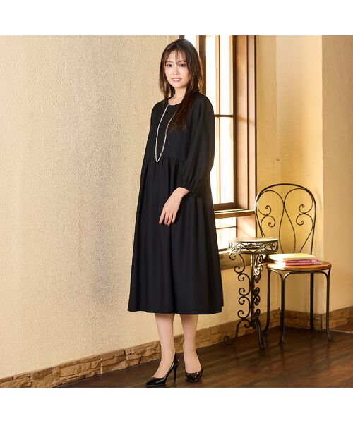 PISANO / ピサーノ ドレス | 【ハレの日・セットアップ対応】ハイウエスト・ギャザードレス | 詳細13