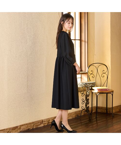 PISANO / ピサーノ ドレス | 【ハレの日・セットアップ対応】ハイウエスト・ギャザードレス | 詳細14